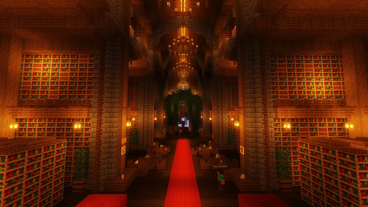 GamerFoxForever's tweet photo. Finished building this library on mcBlockClub! The server will be open in early summer, you should check it out!
If you like this build and want to commission me, message me on discord: tuxedo_rat 
Or support me on https://t.co/0D8g5etlK5 https://t.co/wpAyA1ib6c
