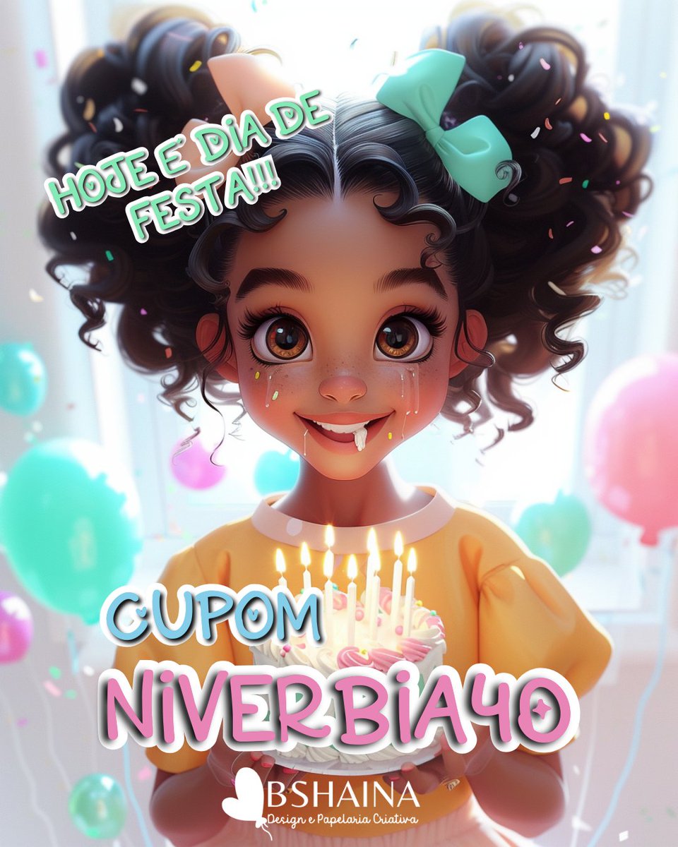 biashaina's tweet photo. Boa noite!!! Amanhã é meu aniversário e para comemorar, tem cupom de desconto de 40% em toda loja! Use NIVERBIA40. Promoção valida de 03/02 a 05/02..

https://t.co/EXt5qSi8eH https://t.co/MipCFQJ91i