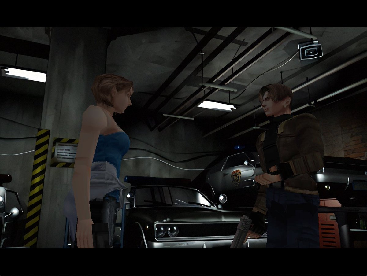 Guy17Car's tweet photo. In another universe I guess. Also, I always found it odd that the RPD garage had police cars that looked like Dodge Chargers.
#ResidentEvil2 #RE2mods https://t.co/ZtP854BwwY