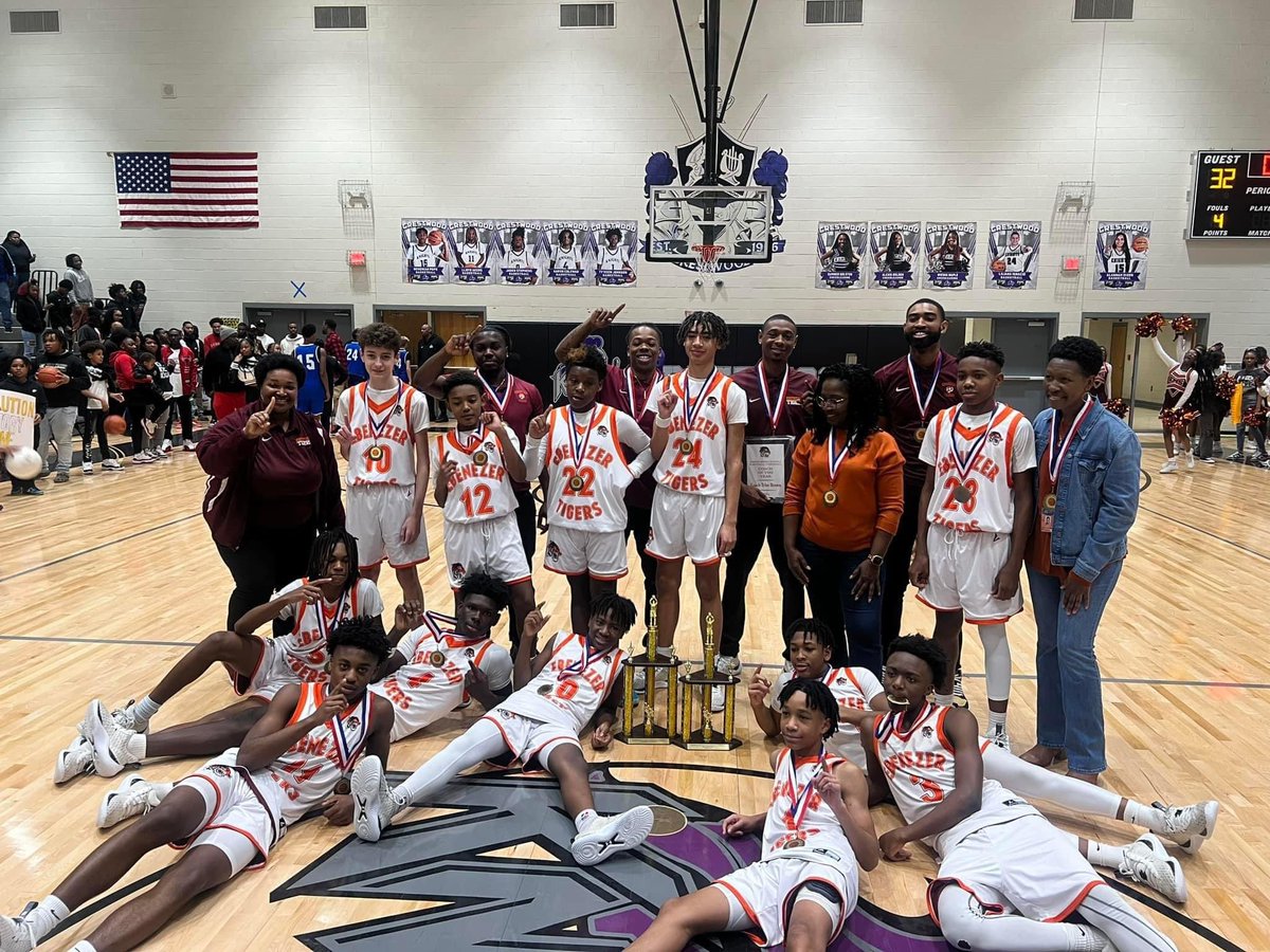 Congratulations to the Ebenezer Tigers Boys’ Basketball Team on winning the Championship today! They also had a perfect season of 15-0! Woot! Woot!