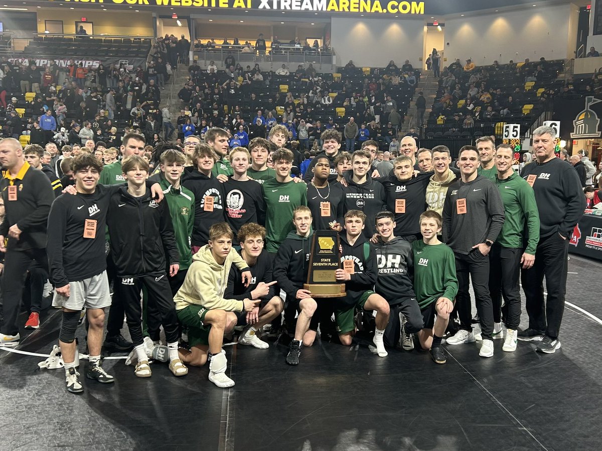 42-37 win over Waverly-Shell Rock
7th place at the State Dual Tournament