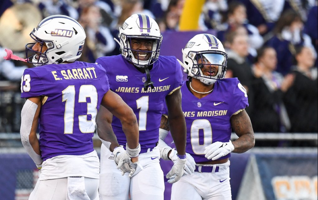 Blessed to Receive an D1 offer from James Madison University 🟣⚪️!! <a href="/JMUFootball/">JMU Football</a> <a href="/Justin_Harpo/">Justin Harper</a> <a href="/Coach_DiMike/">Anthony DiMichele</a> <a href="/FBCapitolOfNC/">Reidsville Football</a> <a href="/247Sports/">247Sports</a> <a href="/DemetricDWarren/">Demetric D. Warren</a> <a href="/BrianDohn247/">BrianDohn247</a> <a href="/DonCallahanIC/">Don Callahan</a> <a href="/adamgorney/">Adam Gorney</a>