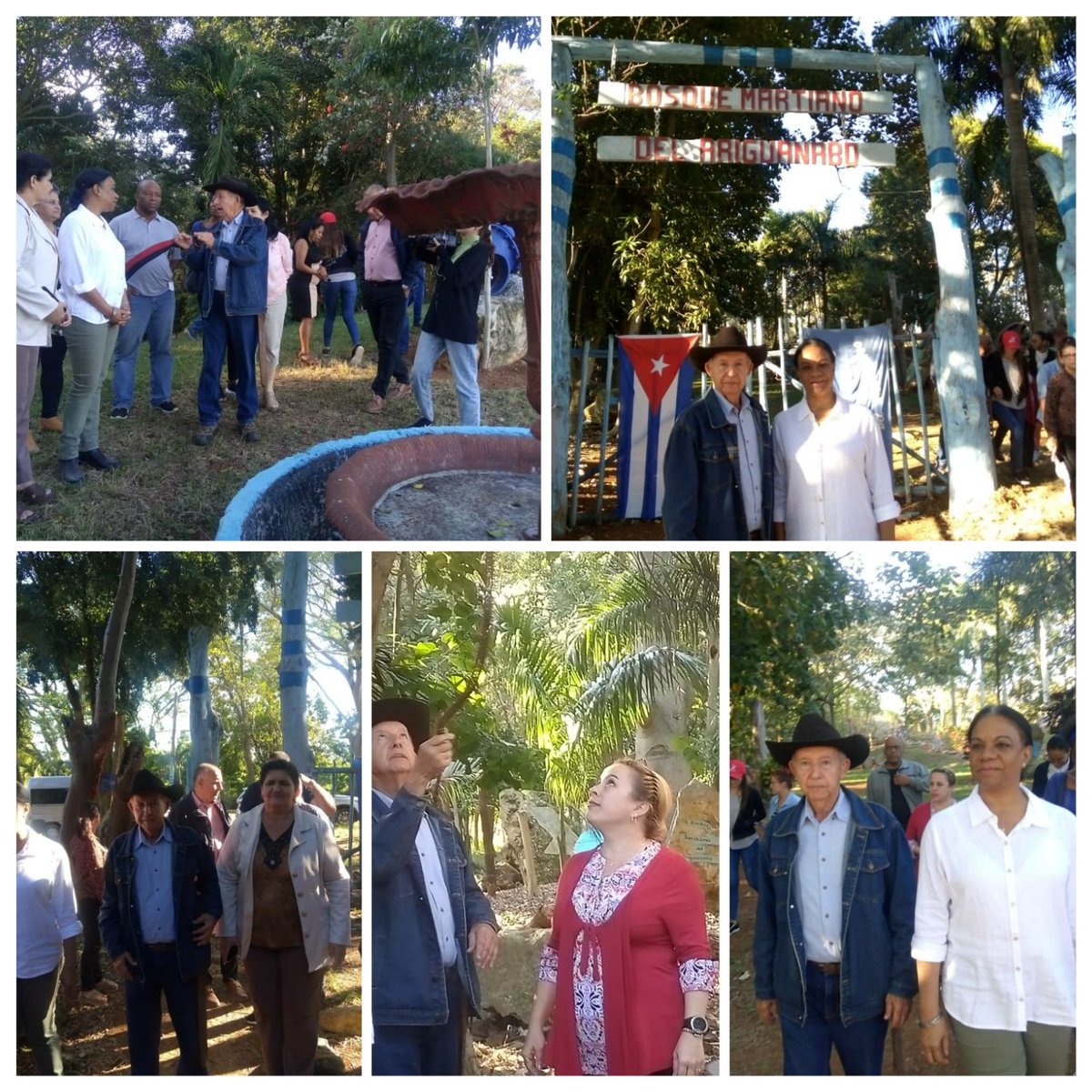 San Antonio de los Baños, Artemisa,volvemos al bosque martiano,Felo muestra nuevos avances, la rehabilitación de la laguna de oxidación que forma parte del entorno natural y cultural. Tocar la campana, entonar las notas de nuestro himno nacional, la #MemoriaHistórica #AmorPorCuba