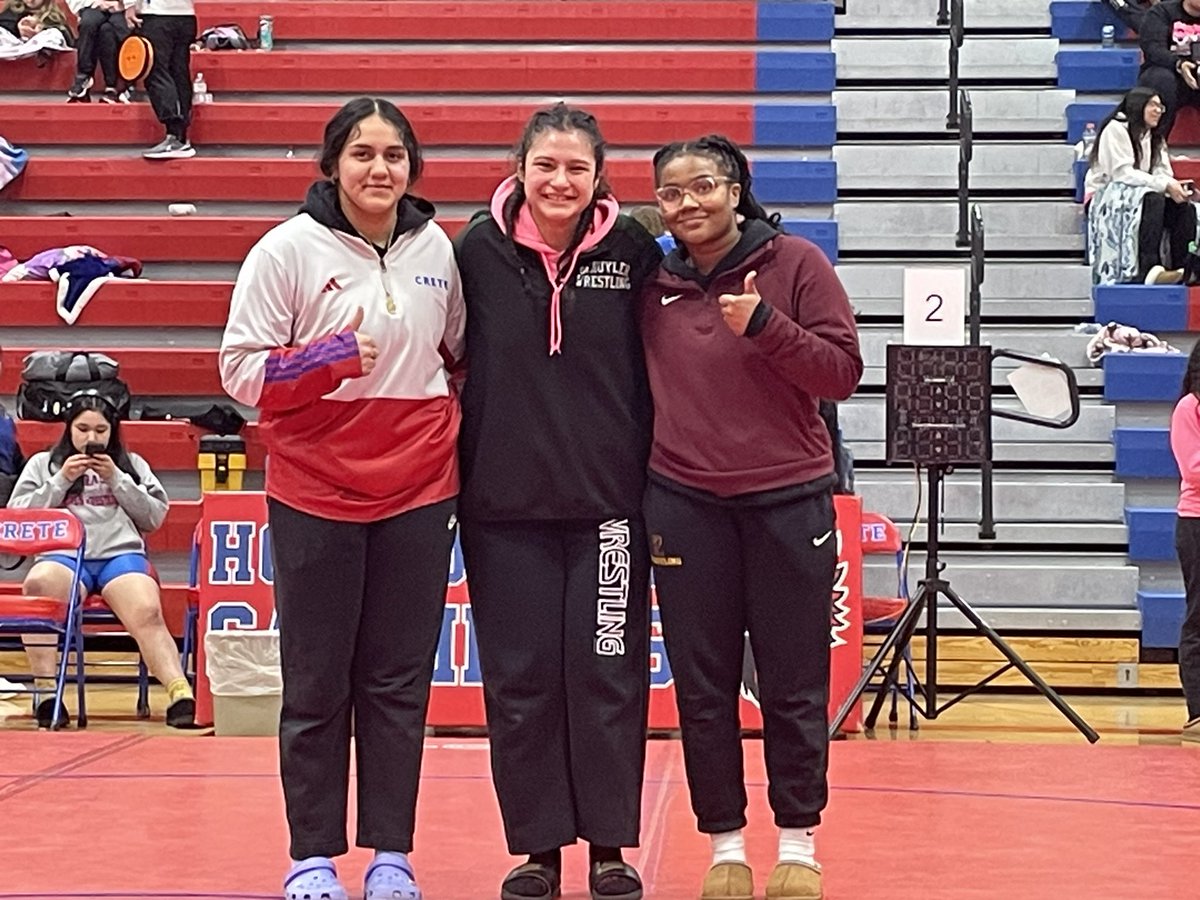 Girl’s Sub-District results: Lot’s of Cheers and some tears as 6 Lady Cards make it through to the District tournament. 👍 to ALL wrestlers on a great season.  District Qualifiers are:

Trinity 125
Le 140
Ashaya 155
Aileen 170
Stephanie 190
Alexa 235