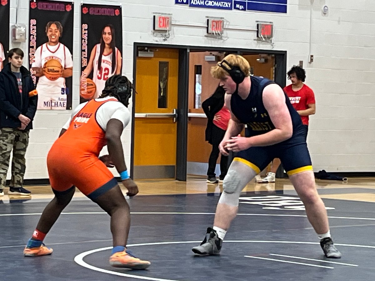 Great day of wrestling. Congrats Termini on region title #4, Breisacher and Kaiser for titles and Hamby runner-up. 8 guys going to state! @MaristBooster @MaristMST