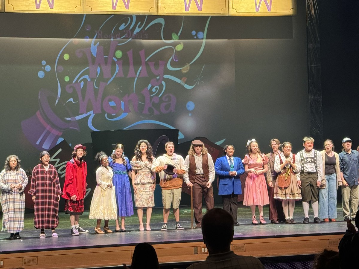 Our students are so talented! From the actors on stage, musicians in the pit, and theater tech students working behind the scenes, these kiddos hosted a SPECTACULAR performance of Willy Wonka. Months of hard work led up to this week’s performances - and they nailed it!