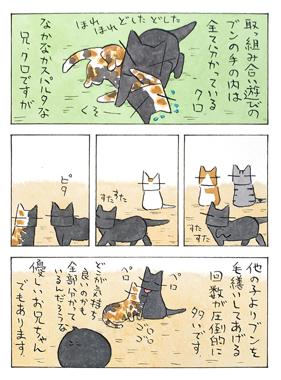 兄だから│フェリシモ猫部 https://t.co/VXuzAybmjB 