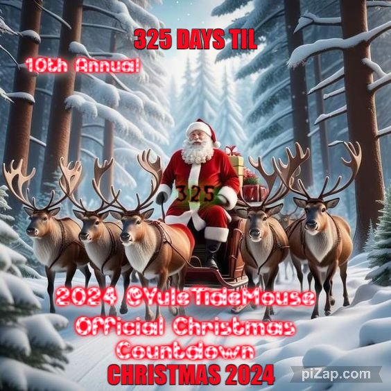 #10thYuleTideMouseCountdown #2024ChristmasCountdown #Christmascountdown2024