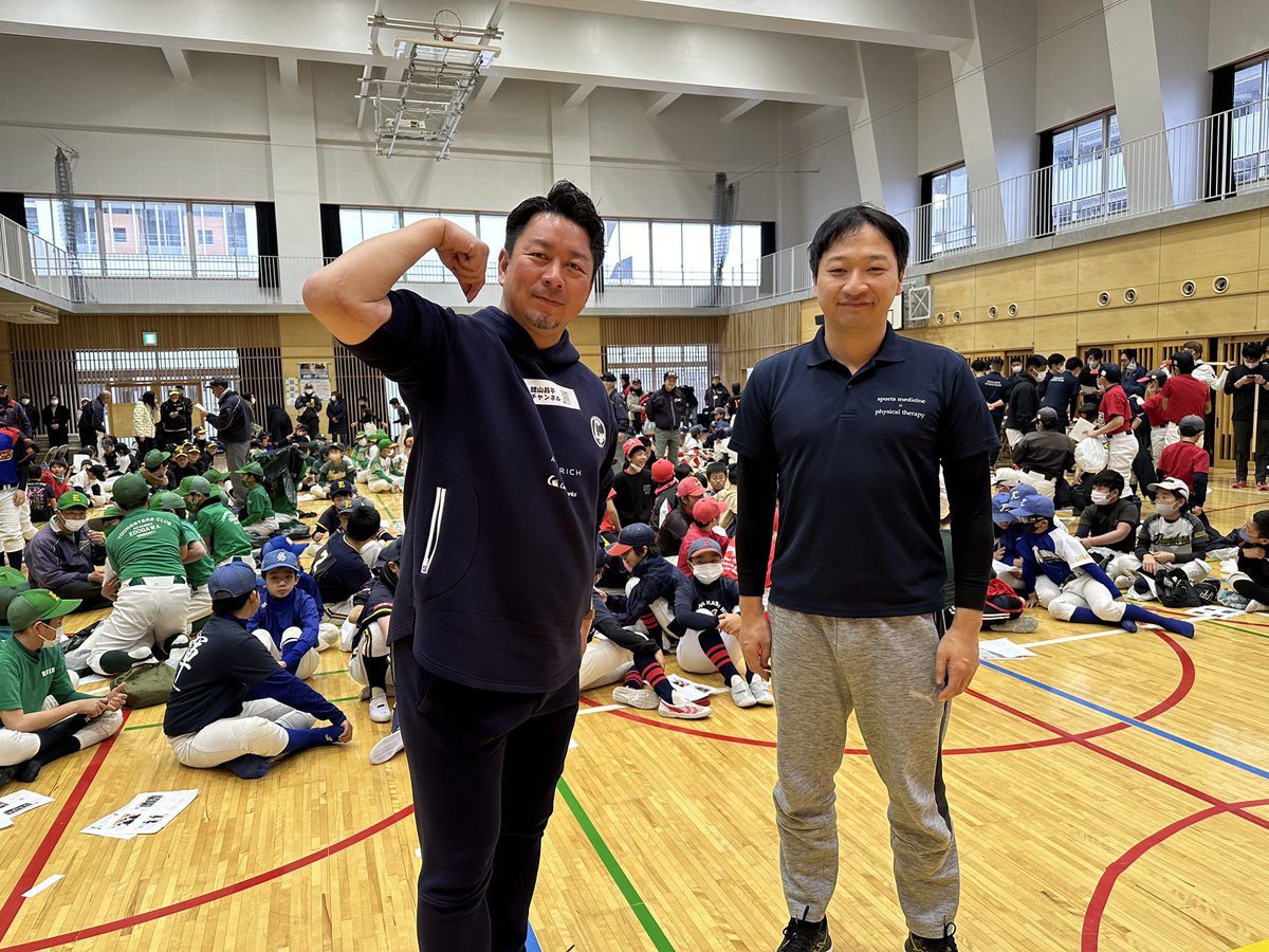 tateyama_shohei's tweet photo. おはようございます。
暖かい沖縄から一転、東京江戸川はみぞれ混じりです。

今日はボランティアの方73名にご協力いただき462人の小学生の野球肘検診をおこないます‼️ https://t.co/NP84sezEpZ