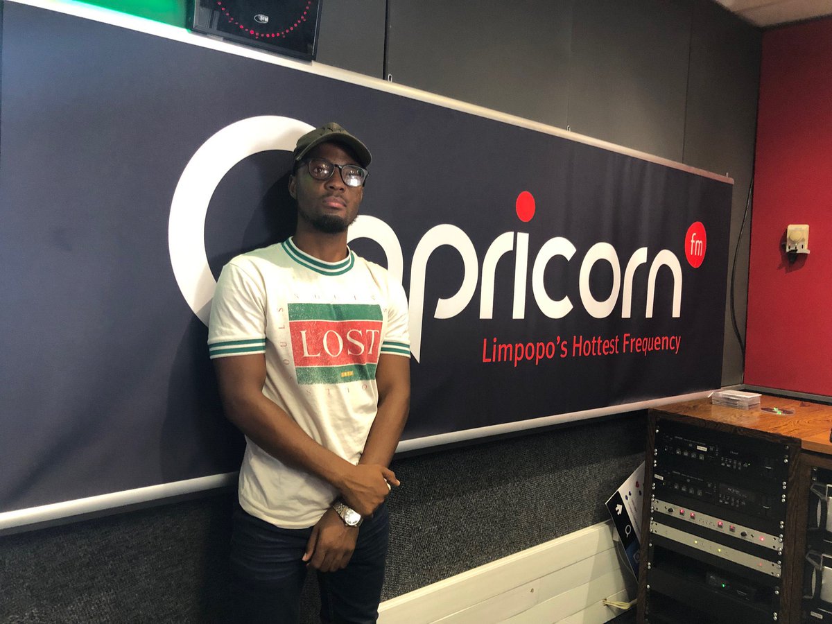CapricornFM's tweet photo. The #CapricornParty is just what you need this evening, Thato Mathibi is holding things down for @Wanani99 by ensuring you have a good time! https://t.co/SCF0WnAE5A