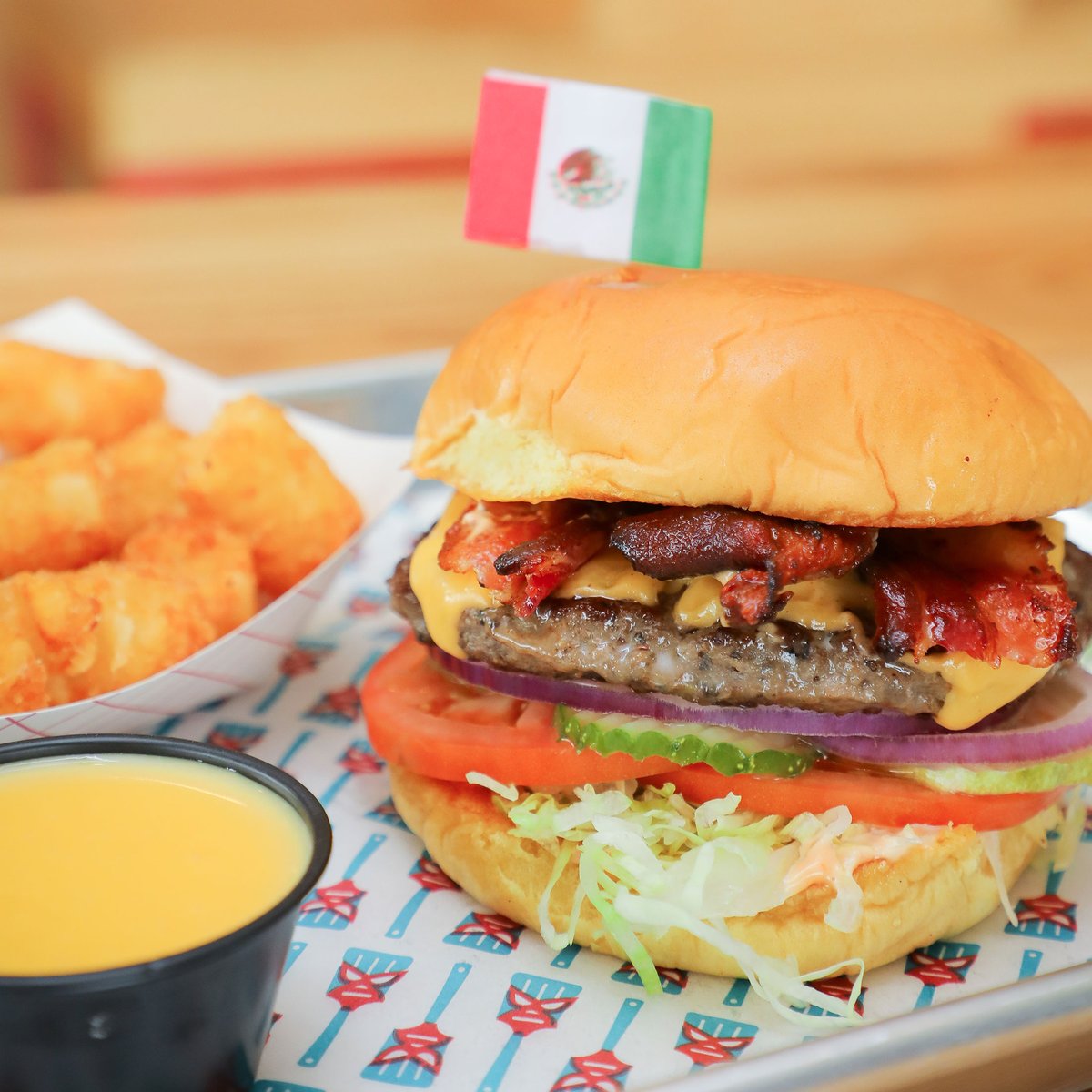 burger_libre's tweet photo. Can you feel the juicy goodness of our Bacon Sancho calling your name? Because we sure can! Come get your Burger Libre fix today 😛 https://t.co/tdpYr0tsR3