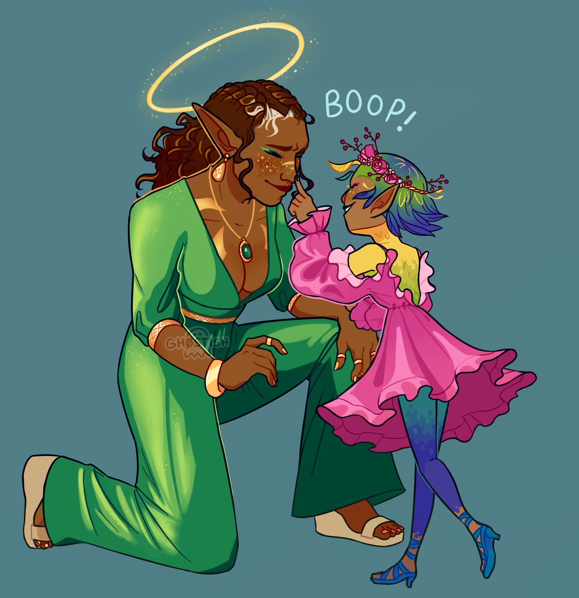 gh0stish's tweet image. charity commission for taamira on discord!