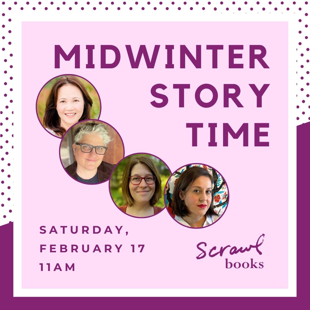 Join us on Saturday, February 17 at 11AM as we welcome @hanhbuiwrites, @zarprey, @vickijohnson, and @rashinart! They’ll be reading a variety of picture books that are sure to warm you from the inside out. Check out their books & order ahead here: scrawlbooks.com/event/midwinte…