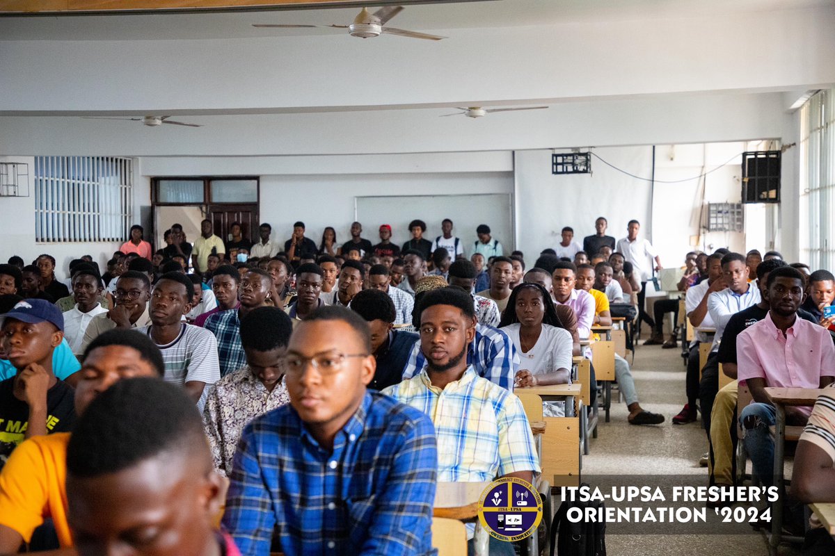 ItsaUpsa's tweet photo. A glimpse into the just ended vibrant Departmental Orientation for the IT Freshmen of our humble university.

A thread:  1/3

#thread 
#weloveupsa
#itsa 
#upsa https://t.co/QRHpHrka1t
