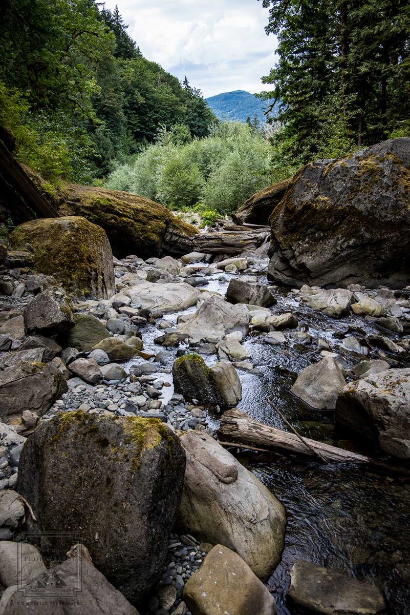 Racehorse Creek in Washington State's Nooksack Valley. #rocks #water #green #nature #clouds #moss #washingtonstate #landscape #pnw #landscape #photography @natureisbeaute @_DailyEarthpic