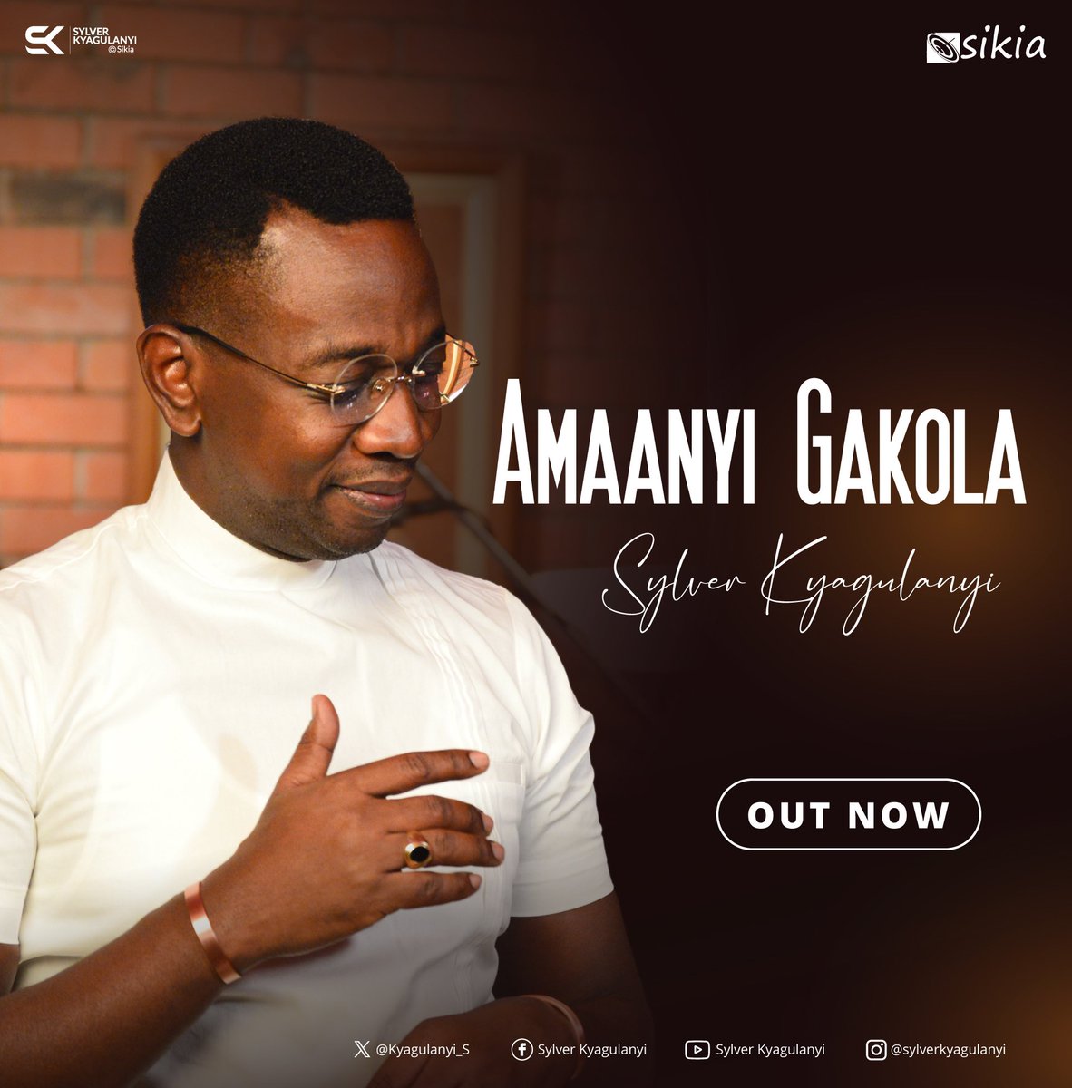 Kyagulanyi_S's tweet photo. ‘Amaanyi Gakola’ video is now live on YouTube. 
May this song be a source of strength and encouragement on your journey of faith.

Follow the link to watch ‘Amaanyi Gakola’ https://t.co/9Uure7CUBd https://t.co/9VFrqEf3k0