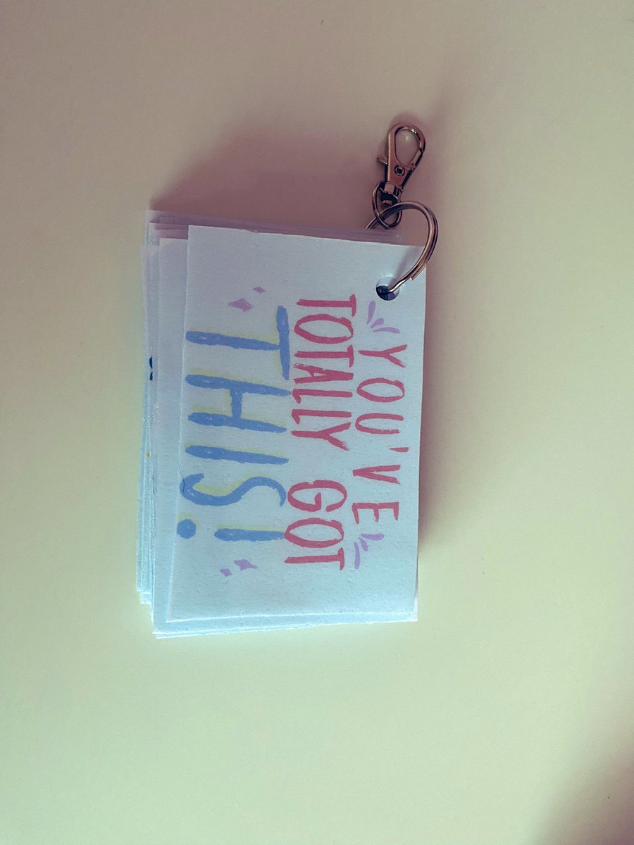 Positive affirmations are underrated! Loved making these boost me up cards. Feeding the brain positivity is highly therapeutic for our self esteem and challenging our inner thoughts regarding our self or core beliefs. These visual aids are 🫶 #OT #therapy #sensory #positivity