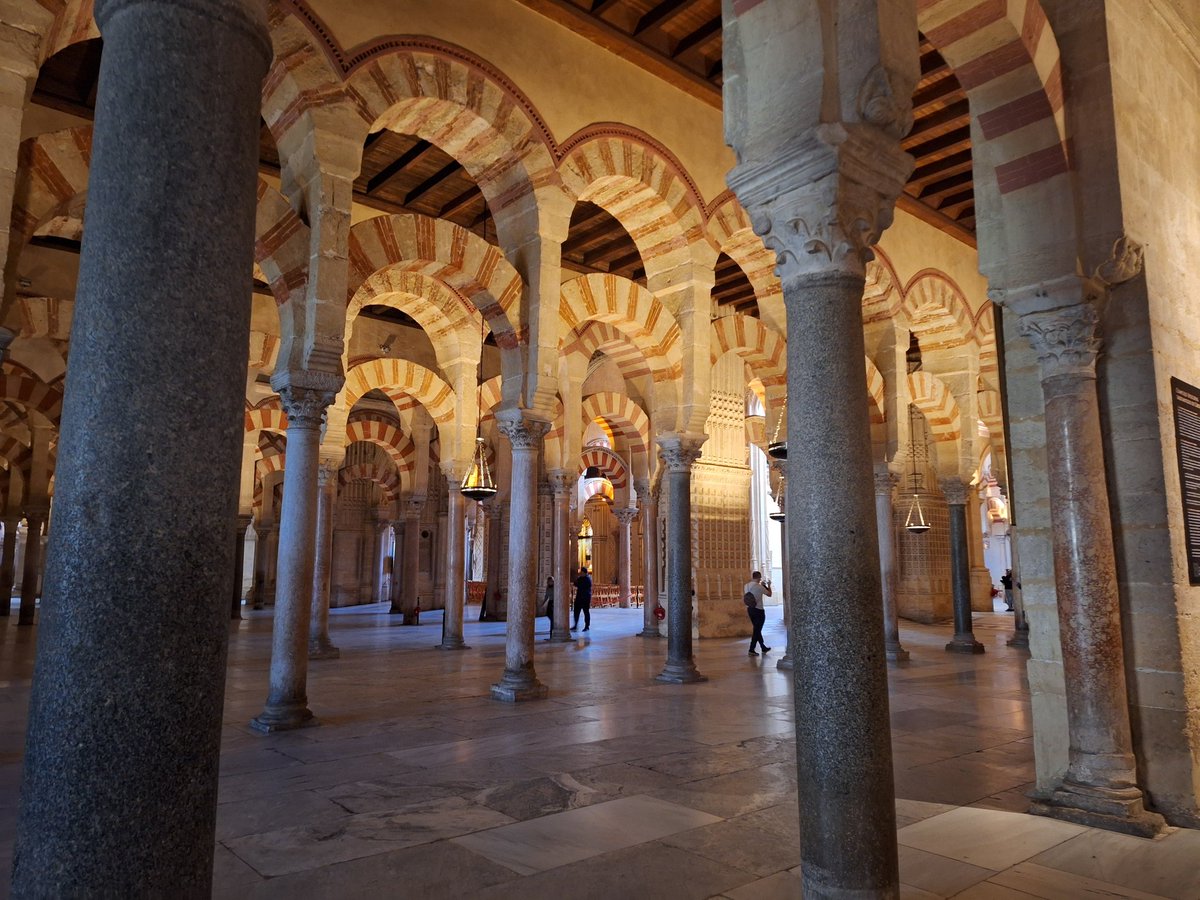 Inside the Mezquita de Córdoba