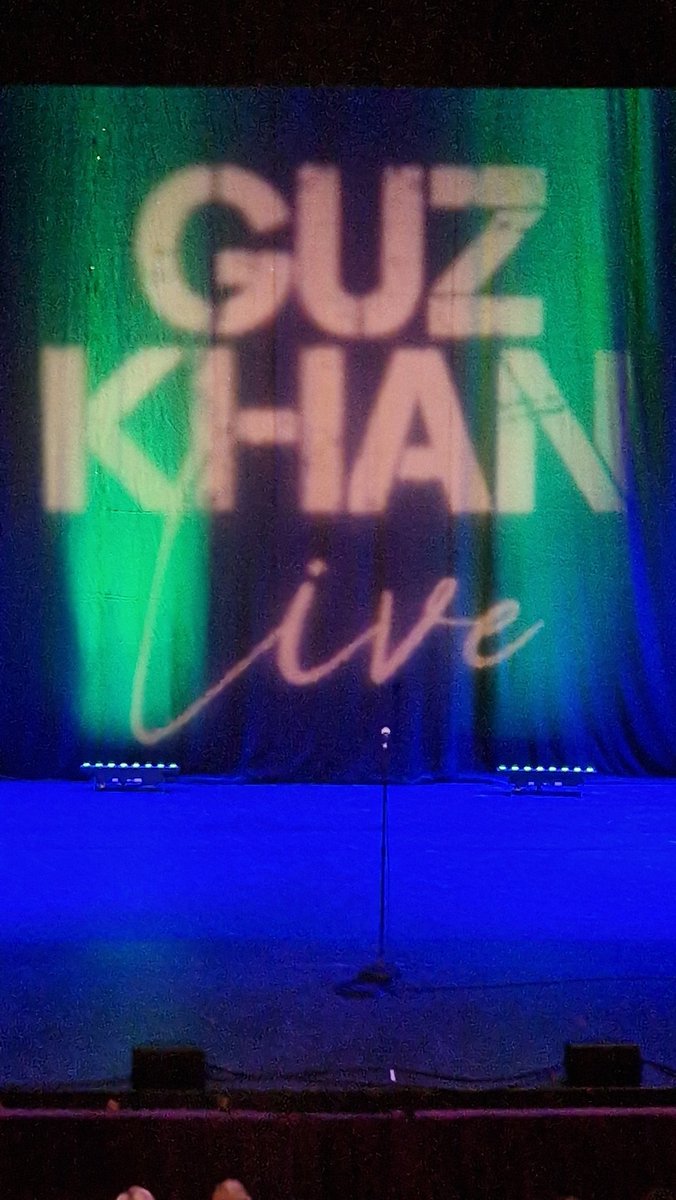 run_taz's tweet photo. Thr Best Seat In The House!

Let the jokes begin!

@GuzKhanOfficial 
@brumhippodrome https://t.co/v00XkBhR1H
