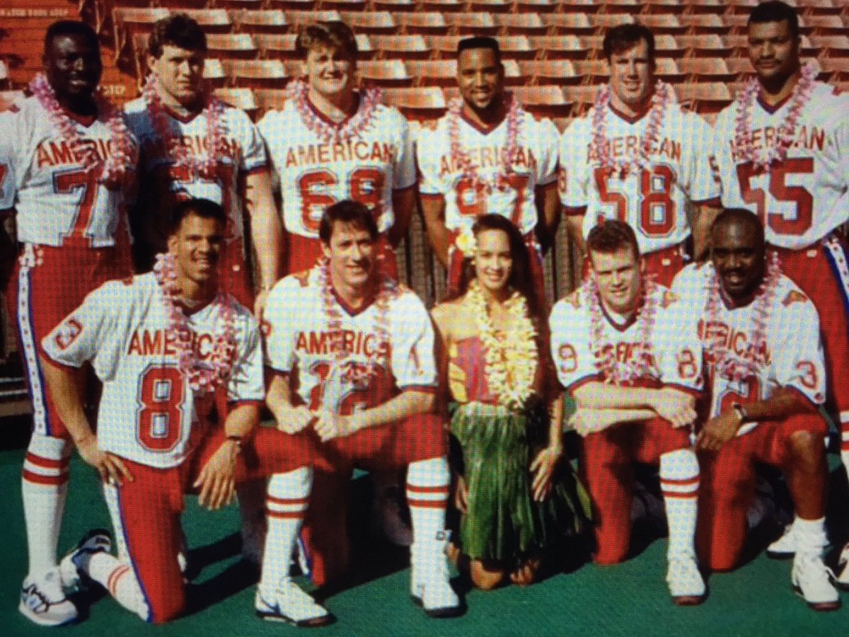 These hawaii days were the best 👍🏾 … #ProBowlGames  #billsmafia @JimKelly1212 @SteveTasker89 @thurmanthomas @DarrylTalley @realcbennett97