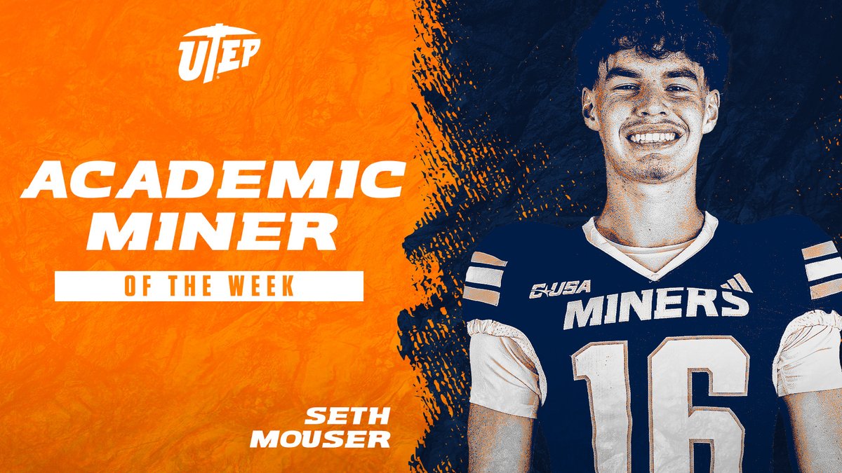 Congratulations to our 𝗔𝗖𝗔𝗗𝗘𝗠𝗜𝗖 𝗠𝗜𝗡𝗘𝗥𝗦 𝗢𝗙 𝗧𝗛𝗘 𝗪𝗘𝗘𝗞, Trace Meadows and Seth Mouser‼️ 

#WinTheWest | #PicksUp