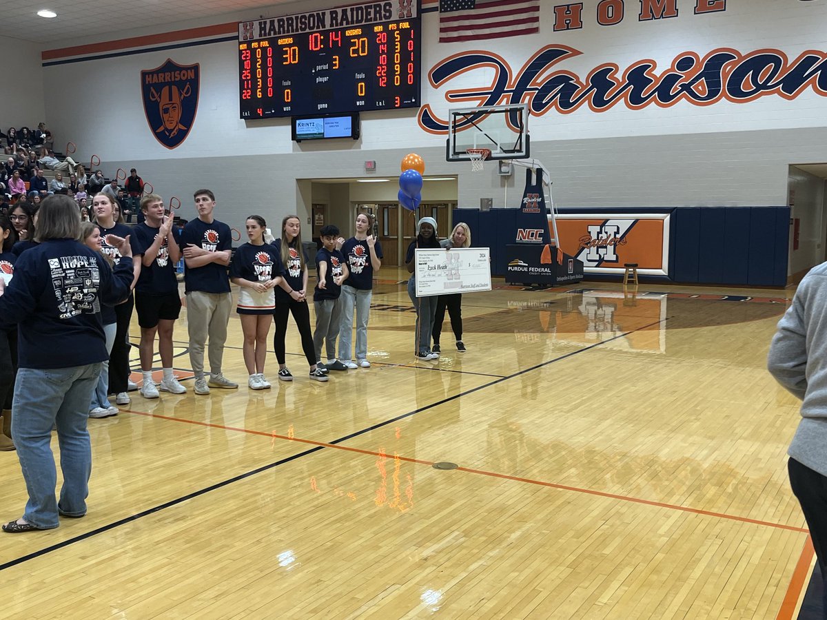 HHSPrincipal10's tweet photo. 2024 Hoops for Hope. Thank you to our student council and proud of all who helped in so many ways to this great effort! https://t.co/sA50I8dPMp