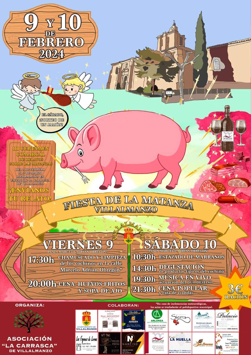 Fiesta de la Maranza en Villalmanzo 2024.