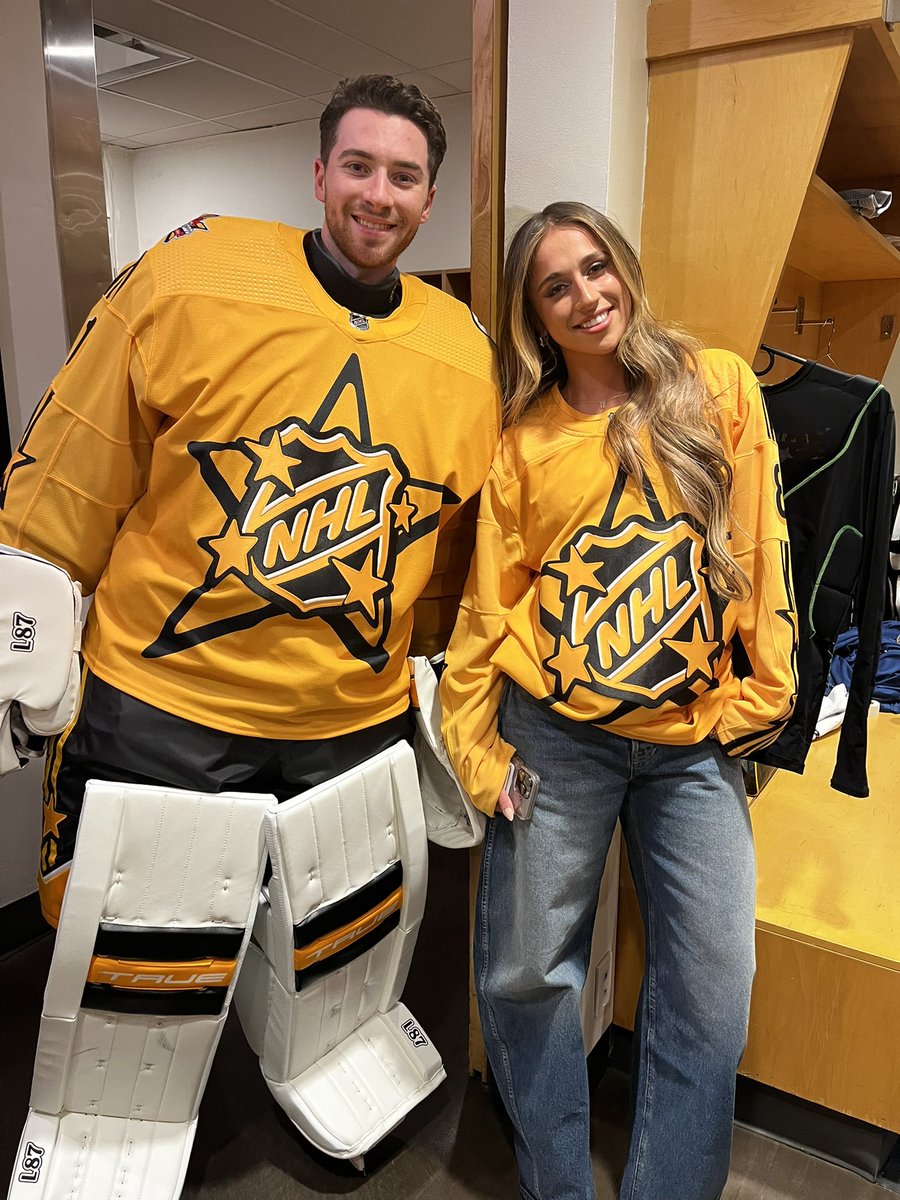 NHLBruins's tweet photo. Team McSway is ready for #NHLAllStar ⭐️ https://t.co/yqLt2hSG6e
