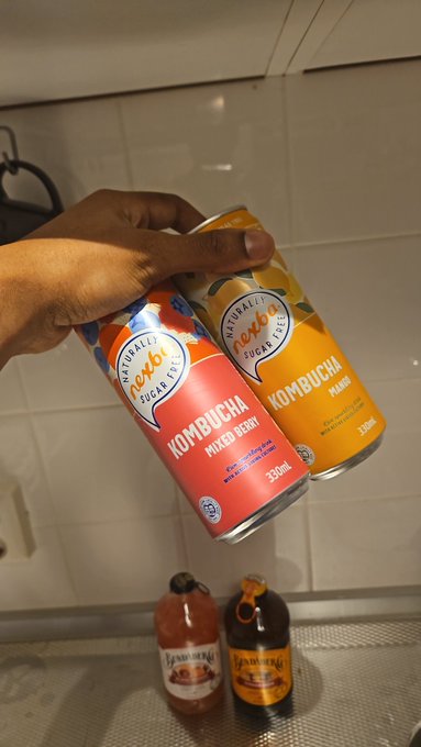 I never really drink soda/carbonated drinks except for when I shoot content. Never had kombucha before