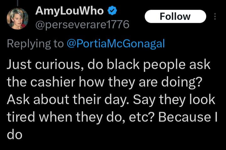 Blue Check, #BadTake. 

1776 in name. Raise your hand if you're surprised! Like, even a tiny bit. 🙄