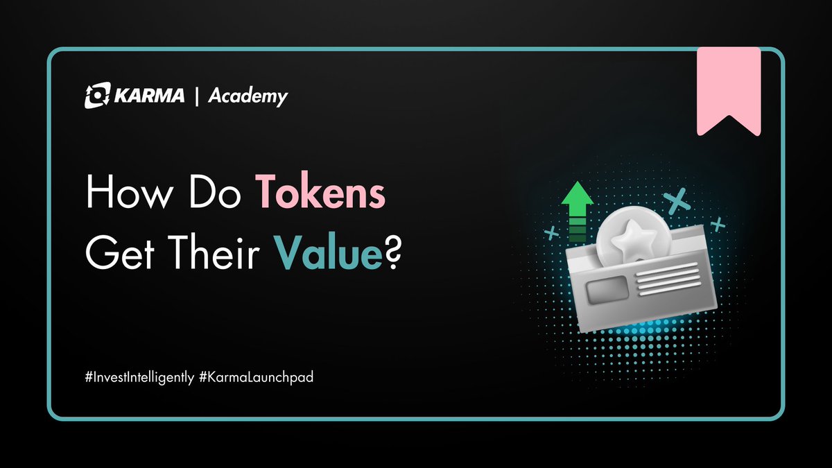 #Cryptocurrency trading involves buying and selling tokens, with value determined by supply, demand, and market factors.

But how do #tokens get their value? Here's a thread 🧵