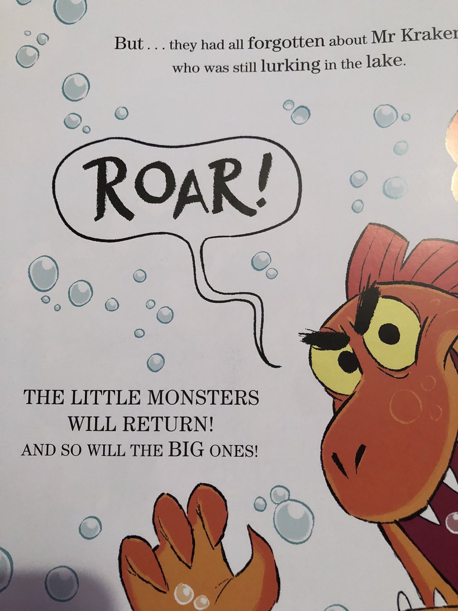 loopielou211's tweet photo. @davidwalliams every time my 5 year old reads this book he asks the same question! When’s Mr.Kracken returning and is he still under the ice? He LOVES this book! https://t.co/BsbX2PK4jp