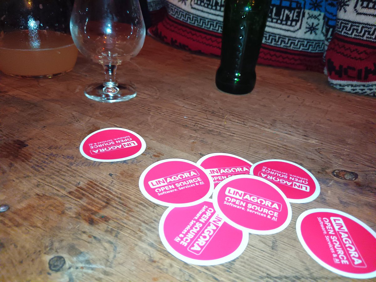 linagora's tweet image. AFTER Open Beer party going on...
Where beer and #opensource are serious matters 🍺😂
W/ @clever_cloudFR @fosdem @AtaxyaNetwork @AlexZapolsky @waxzce @fredhermelin #FOSDEM24 #FOSDEM