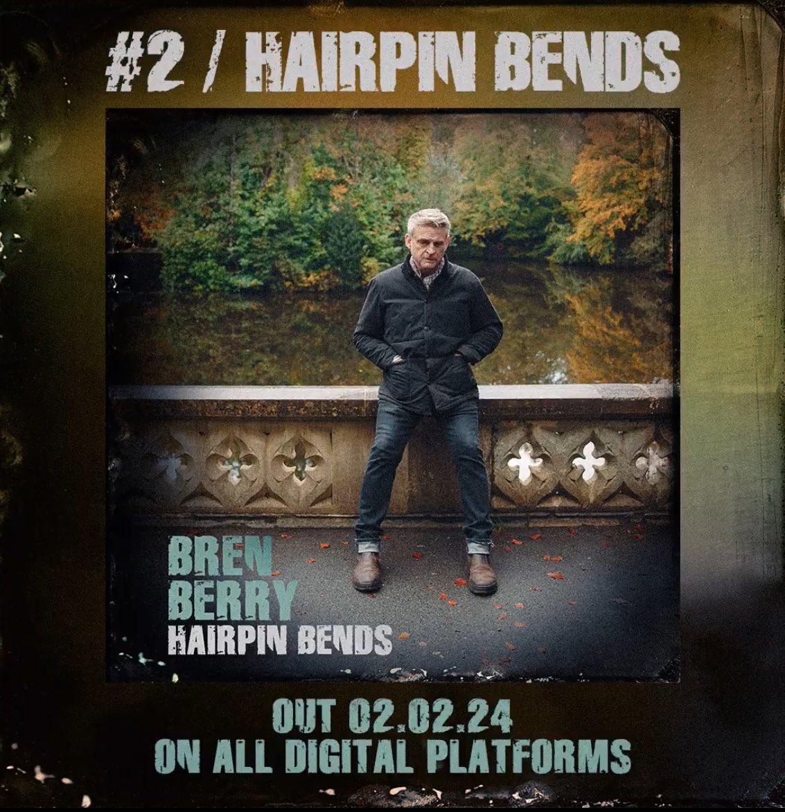 Bren Berry single #2 / Hairpin bends out now on all the usual.. well done Bren. Beautiful stuff . Check out the amazing video youtu.be/MkImsxWtS2M?si…