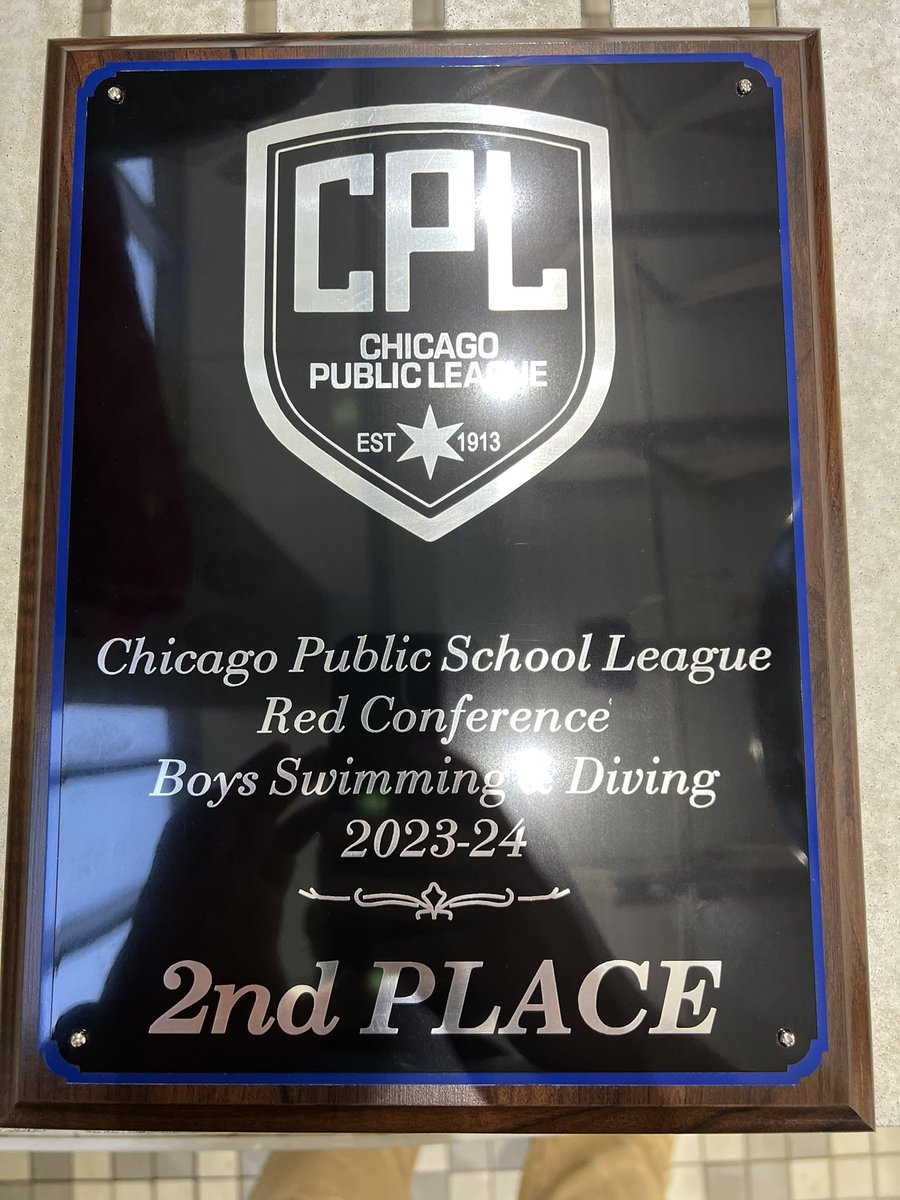 Boys swimming finishes 2nd in the CPL Red Conference! @SennPrincipal @network14cps @mikeywoj @mikeclarkpreps @CPLAthletics