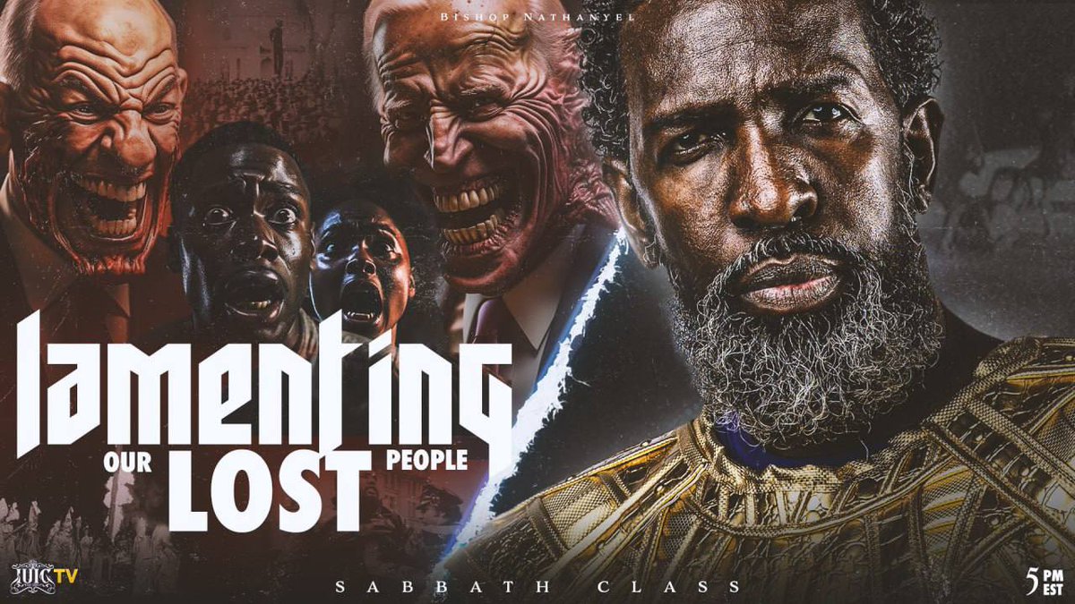 IUICOfficial's tweet photo. Tune in @ 5pm 🕔 EST We are back broadcasting LIVE! on #IUICTV app, #IUICintheClassroom #YouTube, #Rumble &amp; #Facebook The General Bishop Nathanyel “Lamenting Our Lost People” #StayintheSpirit📖🖊️📓 #Shalom! https://t.co/HmHukv8e37