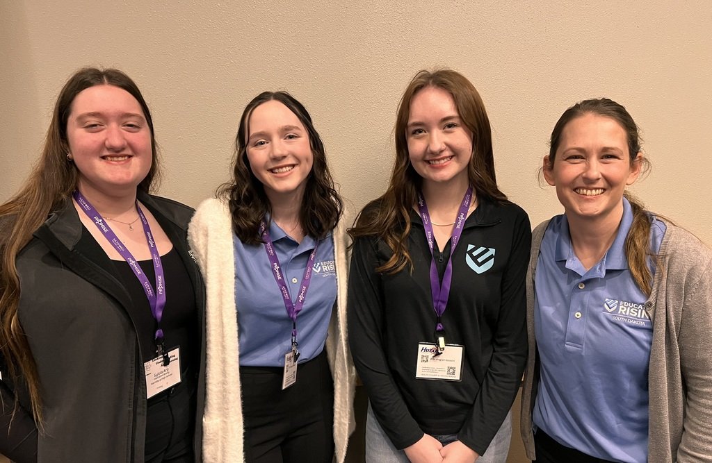 Thank you to the SD Council of Teachers of Mathematics and the SD Science Teaching Association for allowing our EdRisig members to attend your SD Stem Conference on Friday in Huron.   Your help in cultivating the next generation of educators is greatly appreciated!  @EdRisingSD