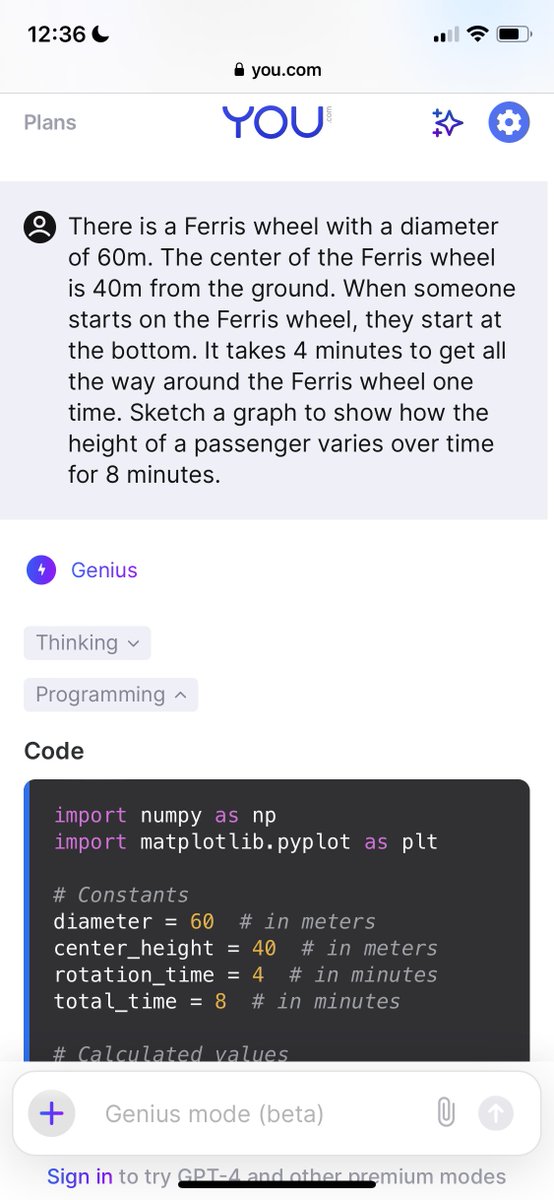 RichardSocher's tweet photo. Math and science #Homework will never be the same 

Genius mode on YOU is insane https://t.co/KFZ1zn3bHF