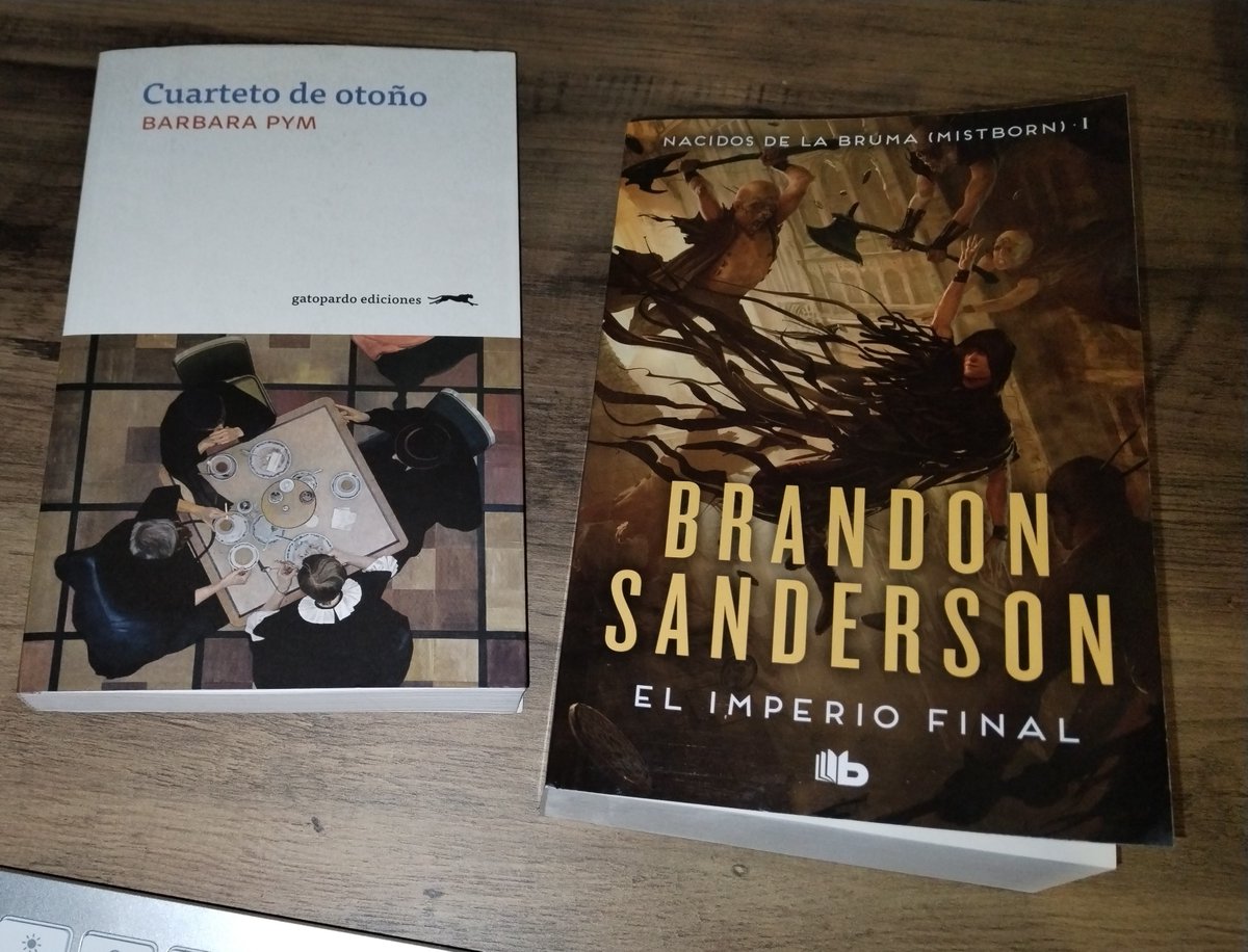 Oly2289's tweet photo. @Aragaroth ¡Acabo de abrir el regalo! Muchísimas gracias 🥺😏 Me encanta 🥰 Me apetece mucho leer ambos, aunque empezaré por El imperio final, que estoy en pleno antojo de fantasía 😏 https://t.co/vWMvyhvHh1