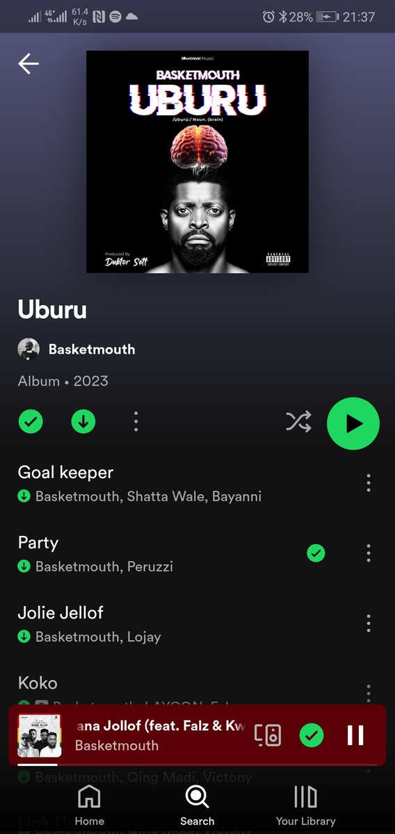 Three solid album back 2 back 2 back, yes Basketmouth did it.