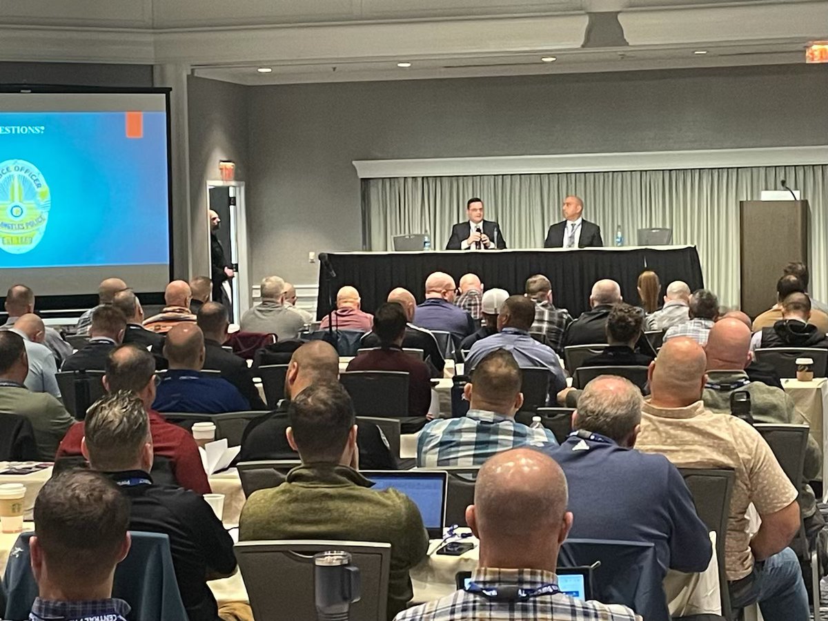 It was a pleasure speaking at the Western States Public Order Conference in Portland, Oregon regarding lessons learned from the 2020 Civil Unrest. Thanks to @PortlandPolice for the opportunity to convey critical information to law enforcement agencies from around the world.
