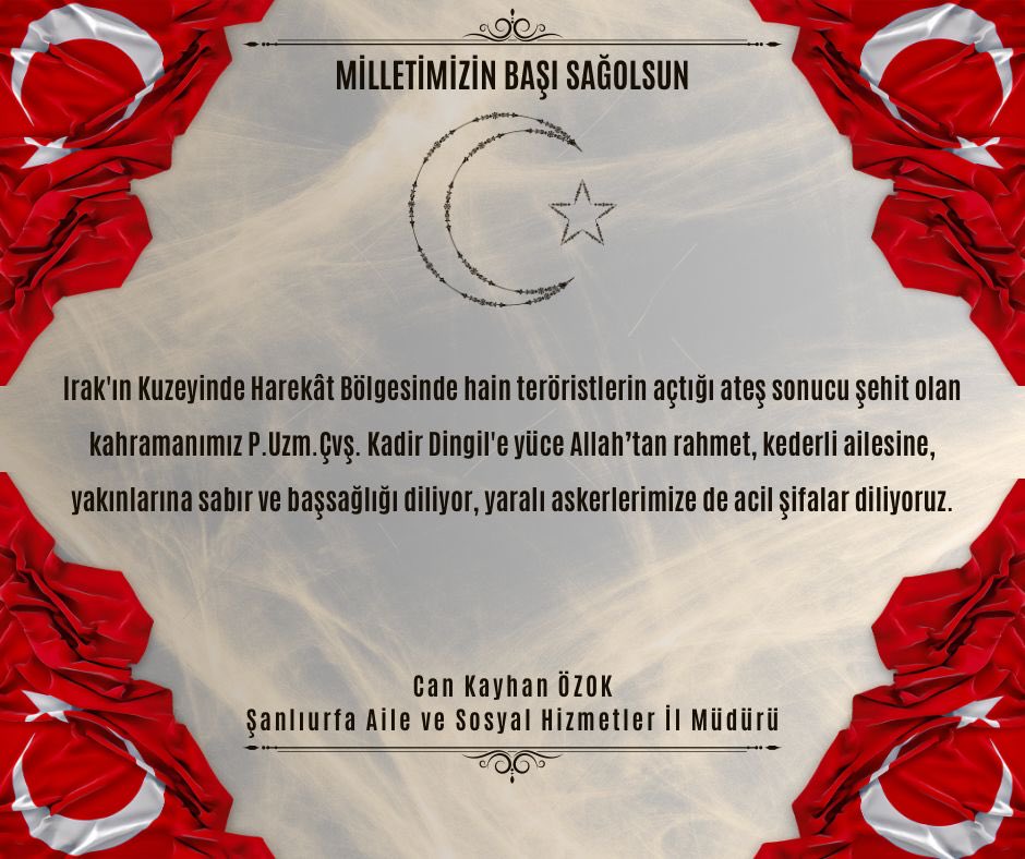 ⁦<a href="/tcailesosyal/">T.C. Aile ve Sosyal Hizmetler Bakanlığı</a>⁩ ⁦<a href="/ashb_sehitgazi/">Şehit Yakınları ve Gaziler Genel Müdürlüğü</a>⁩ ⁦<a href="/hasansildak/">Hasan ŞILDAK</a>⁩ ⁦@OzokKayhan⁩