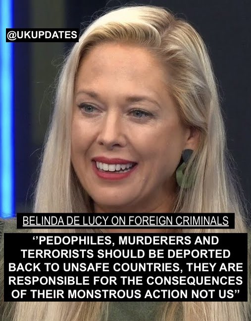 Do you agree with Belinda de Lucy?

Yes or No?