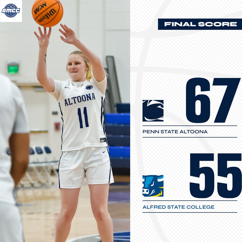Women's basketball secures its ninth AMCC win of the season on the road today, defeating Alfred State 67-55. Jaidyn McCracken had 17 points, seven rebounds, and six assists for the Lions, and Jess Burns put in 15 points.

#d3hoops