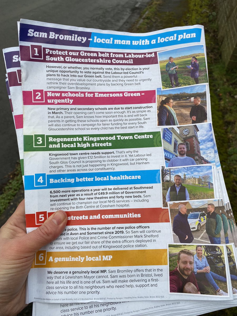 From Plymouth to #Kingswood. Some driveways are longer than others but the walking is worth it to support <a href="/SamBromiley/">Sam Bromiley</a>, the excellent  #local community campaigner fighting to protect the #Greenbelt. Check out his plan 👇 <a href="/ConRuralForum/">Conservative Rural Forum</a> <a href="/Conservatives/">Conservatives</a> <a href="/GSCAssociation/">Glastonbury & Somerton Conservatives</a>