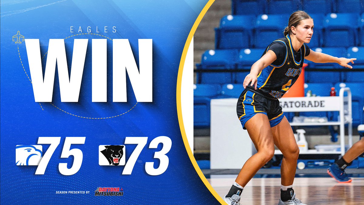 BIG comeback win for the Eagles!! Mary Lengemann with a career-high 17 points!
#GoERAU