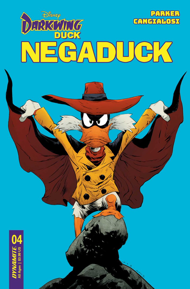 DynamiteComics's tweet photo. Monday is the Final Order Cutoff for Negaduck #4from Jeff Parker and Ciro Cangialosi. Look for the cover by Jae Lee. Also available in Virgin and B&W.
#disney #darkwingduck #negaduck #jeffparker #cirocangialosi
https://t.co/bbmiOrxMsf https://t.co/Cu1ObQQ7bz