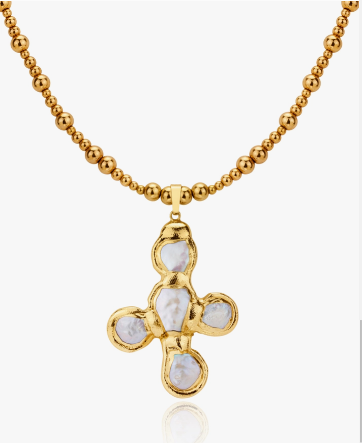 Neck on the Line Sorelle Necklace and Freshwater Pearl Pendant £79

stylediva.co.uk/jewellery/neck…

#freshwaterpearls #necklace #tarnishfreejewelry #goldplated #pendant