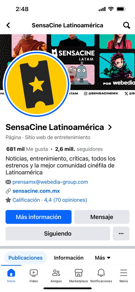 vanetommo1905's tweet photo. @SensaCineLATAM Espero ganar, son mi última esperanza 😭😭😭😭😭 #SensacineXDuna @SensaCineLATAM https://t.co/9CIl0hbJla