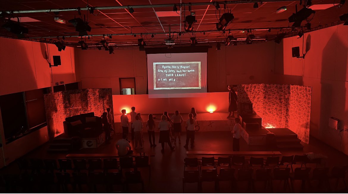 📣 Cast and Crew of Matilda the Musical have been rehearsing today in final preparation for next week. 🎭 

Performances are next Weds &amp; Thurs 7pm. Doors 6:30pm.

Tickets available from reception! 🎟️ 

We look forward to welcoming you to our first performance in many years! 
🎭🎉